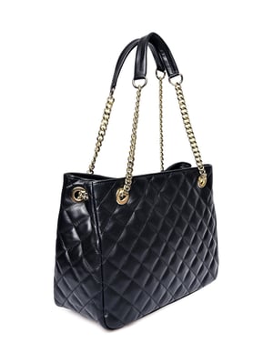 Isabella Rhea Zwart Rundleer Tas