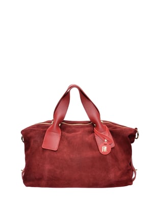 Anna Luchini Rood Rundleer Tas