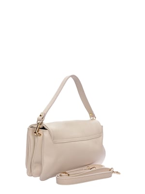 Isabella Rhea Beige Rundleer Tas