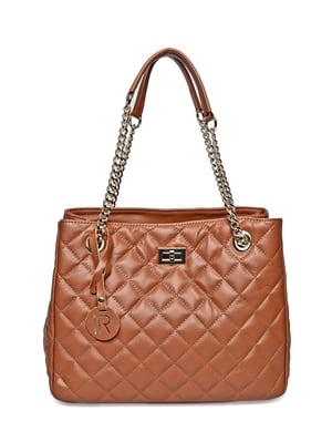 Isabella Rhea Brown Rundleer Tas