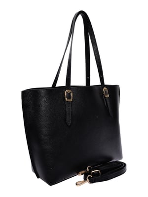 Isabella Rhea Zwart Rundleer Tas