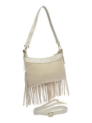 Anna Luchini Beige Rundleer Tas