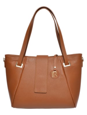 Isabella Rhea Brown Rundleer Tas