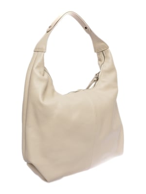 Isabella Rhea Beige Rundleer Tas