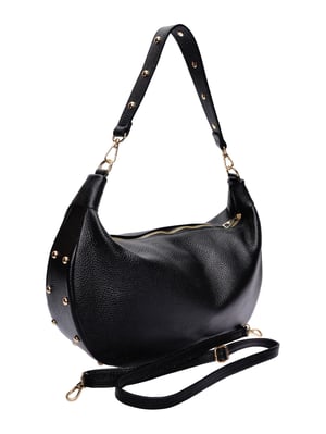 Isabella Rhea Zwart Rundleer Tas