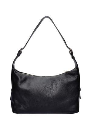 Isabella Rhea Zwart Rundleer Tas