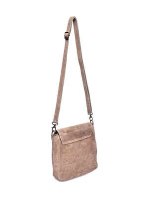 Anna Luchini Beige Rundleer Tas