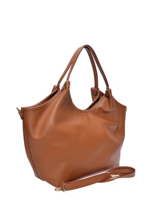 Isabella Rhea Brown Rundleer Tas