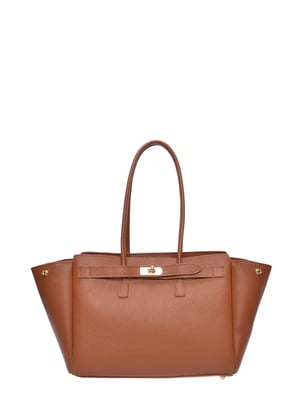 Isabella Rhea Brown Rundleer Tas