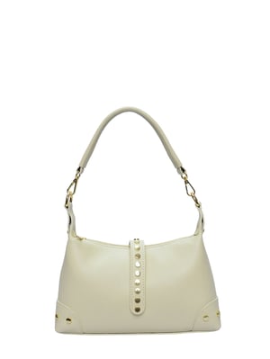 Anna Luchini Beige Rundleer Tas