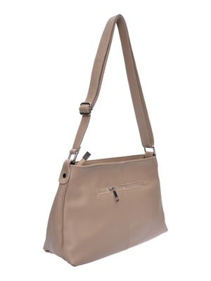 Isabella Rhea Beige Rundleer Tas