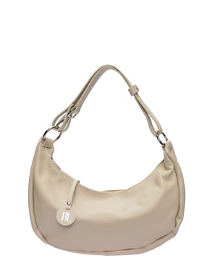 Anna Luchini Beige Rundleer Tas