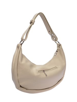 Anna Luchini Beige Rundleer Tas