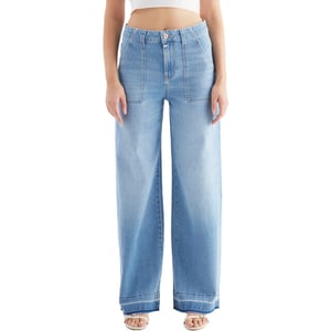 C.O.J. Denim High waist wide leg fancy bottom