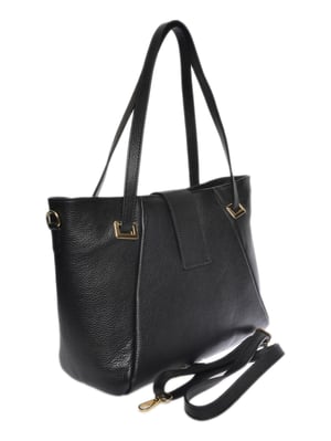 Isabella Rhea Zwart Rundleer Tas