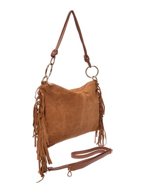 Isabella Rhea Brown Rundleer Tas
