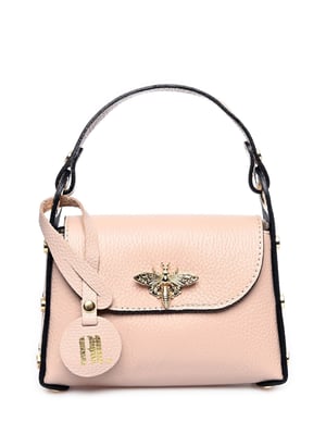 Anna Luchini Rose Rundleer Tas