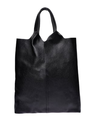 Anna Luchini Zwart Rundleer Tas