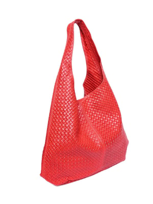 Luisa Vannini Rood Rundleer Tas