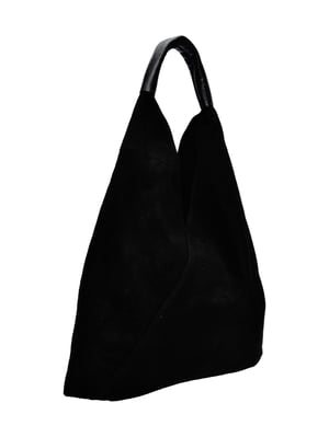 Anna Luchini Zwart Rundleer Tas