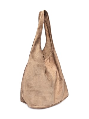Anna Luchini Beige Rundleer Tas
