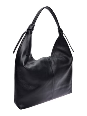 Roberta M Zwart Rundleer Tas