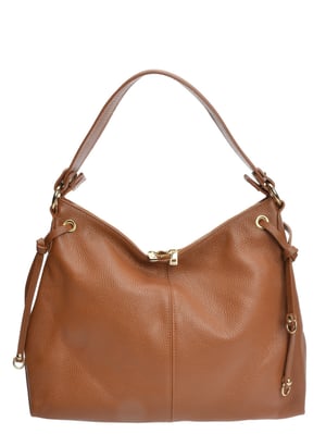 Isabella Rhea Brown Rundleer Tas