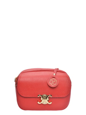Luisa Vannini Rood Rundleer Tas