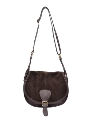 Luisa Vannini Bordeauxrood Rundleer Tas