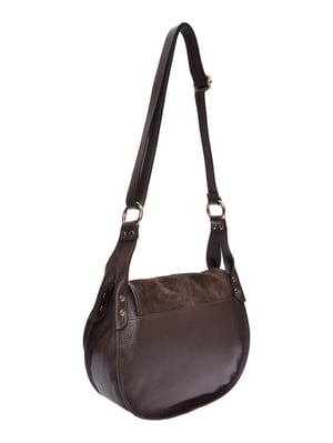 Luisa Vannini Bordeauxrood Rundleer Tas