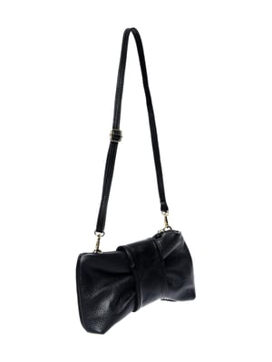 Isabella Rhea Zwart Rundleer Tas
