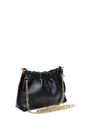 Isabella Rhea Zwart Rundleer Tas