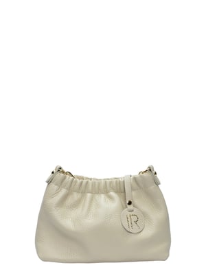 Isabella Rhea Beige Rundleer Tas