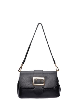 Isabella Rhea Zwart Rundleer Tas