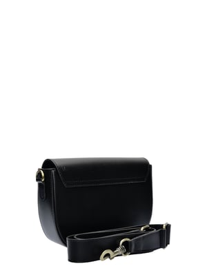 Isabella Rhea Zwart Rundleer Tas