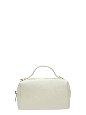 Isabella Rhea Beige Rundleer Tas