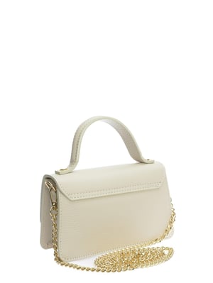 Isabella Rhea Beige Rundleer Tas