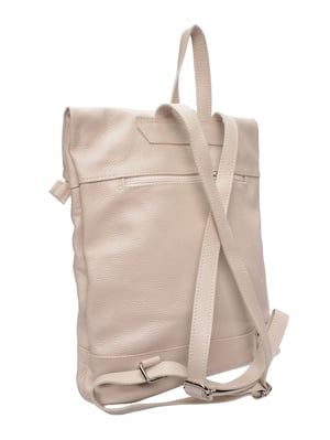 Isabella Rhea Beige Rundleer Tas