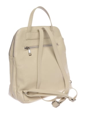 Isabella Rhea Beige Rundleer Tas