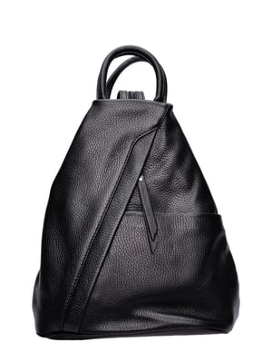 Isabella Rhea Zwart Rundleer Tas