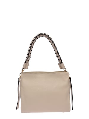 Isabella Rhea Beige Rundleer Tas
