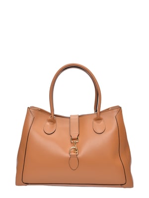 Isabella Rhea Brown Rundleer Tas