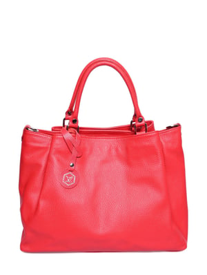 Luisa Vannini Rood Rundleer Tas