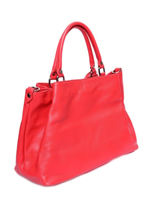Luisa Vannini Rood Rundleer Tas