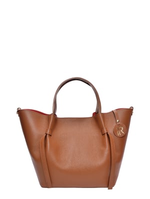 Isabella Rhea Brown Rundleer Tas