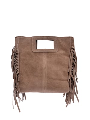 Anna Luchini Beige Rundleer Tas