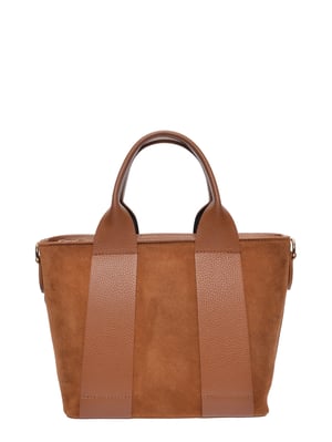 Luisa Vannini Brown Rundleer Tas
