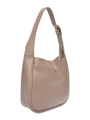 Anna Luchini Beige Rundleer Tas