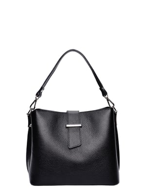 Isabella Rhea Zwart Rundleer Tas