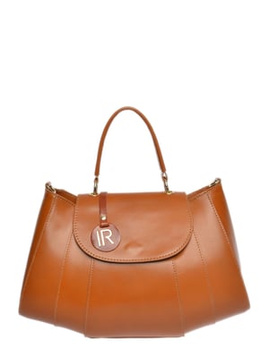 Isabella Rhea Brown Rundleer Tas
